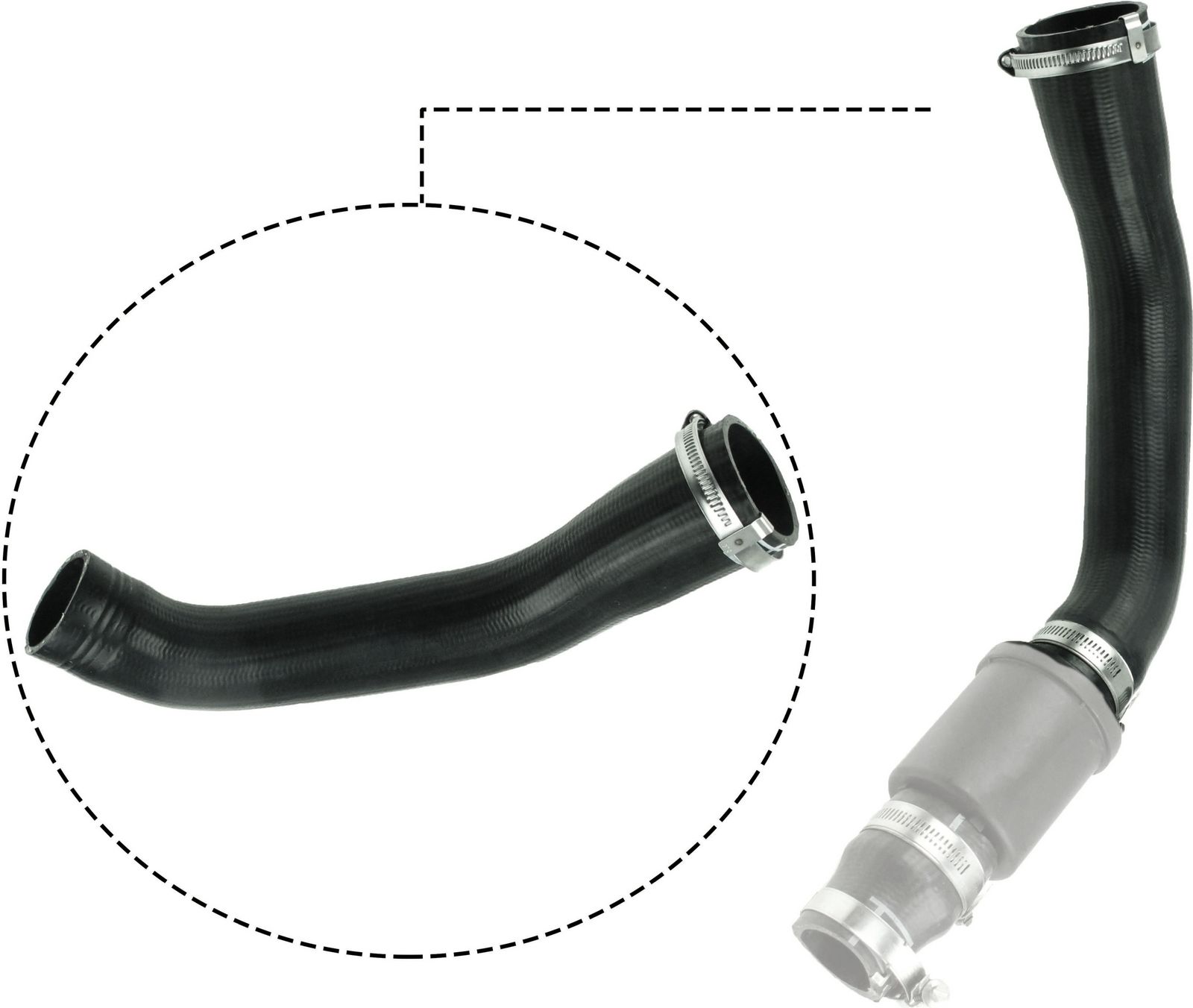GATES 09-0631 Charge air hose