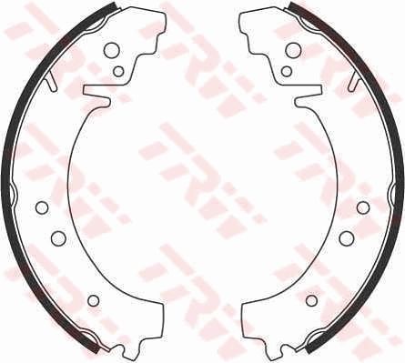 TRW GS8222 Brake shoe set
