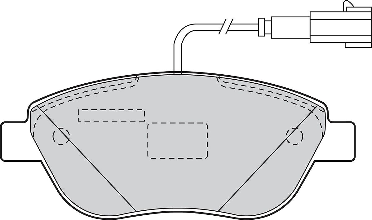 Brake Pad Set, disc brake-1