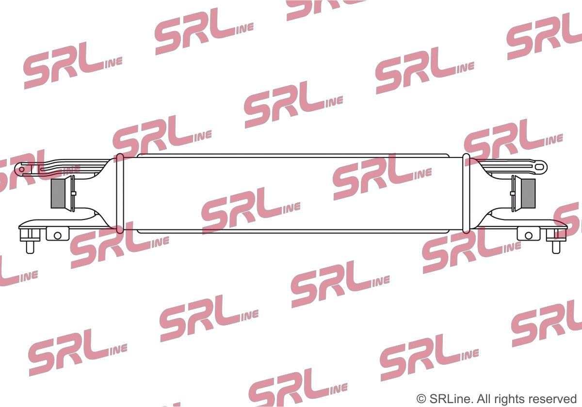 SRLINE 5558J8-2 Charge air cooler