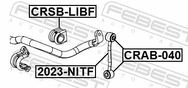 Link/Coupling Rod, stabiliser bar-1