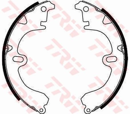 TRW GS8181 Brake shoe set