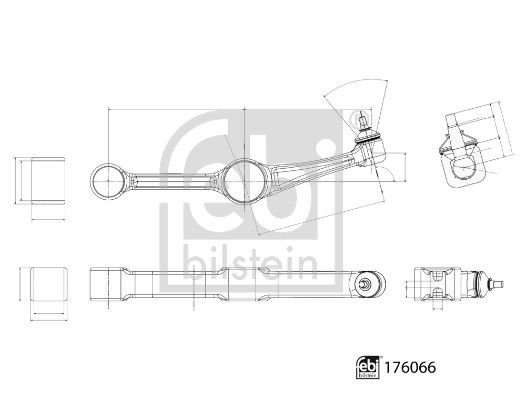 Control/Trailing Arm, wheel suspension-2