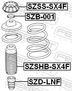 Protective Cap/Bellow, shock absorber-1