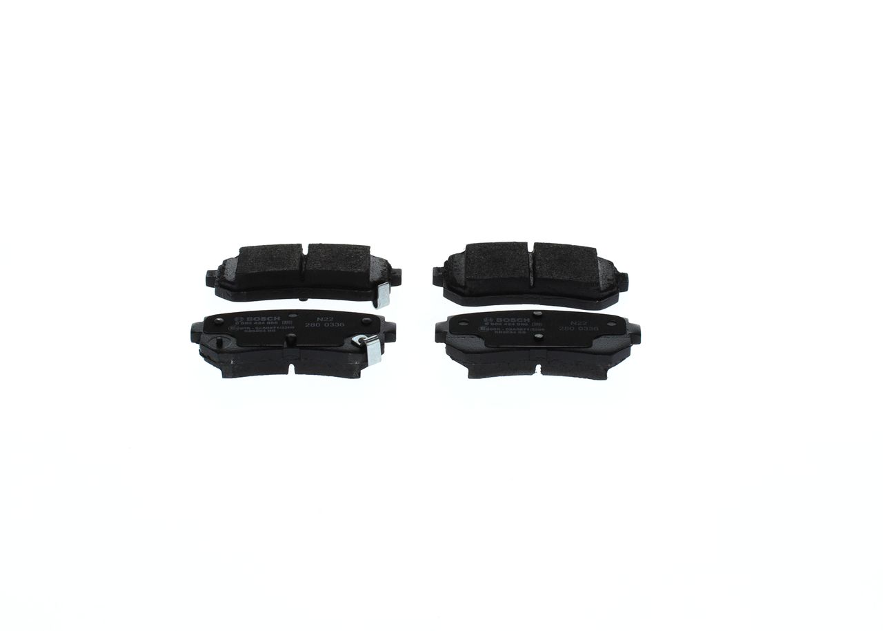 BOSCH 0 986 424 956 Brake pad set, disc brake