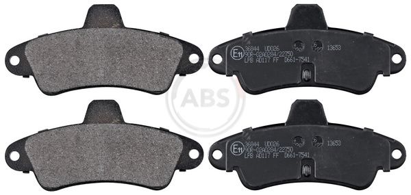 A.B.S. 36844 Brake pad set, disc brake