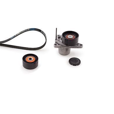 GATES K017PK1545 V-ribbed belt set