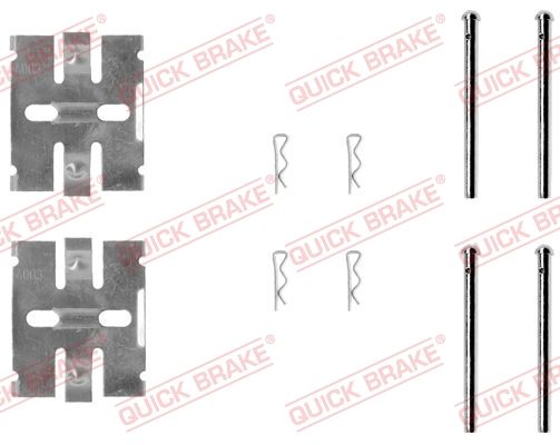 QUICK BRAKE 109-0932 Accessory kit, disc brake pad