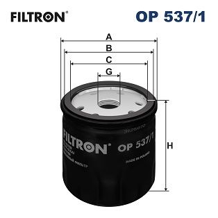 FILTRON OP 537/1 Alyvos filtras