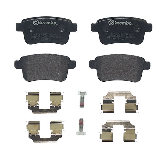 BREMBO P 68 043 Brake pad set, disc brake