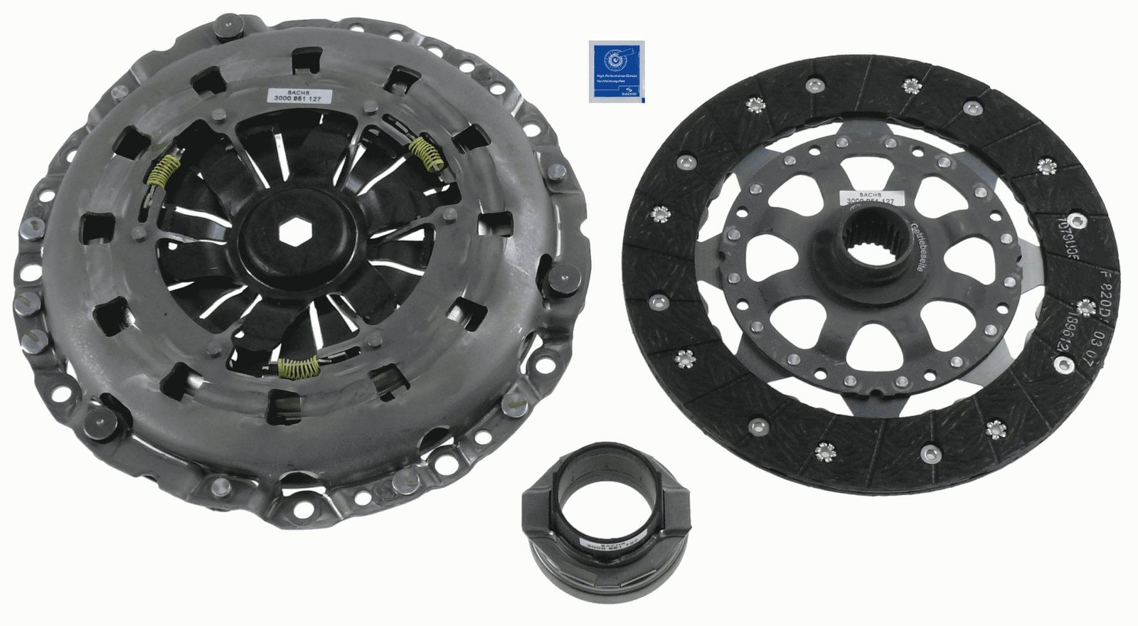 SACHS 3000 951 127 Clutch kit