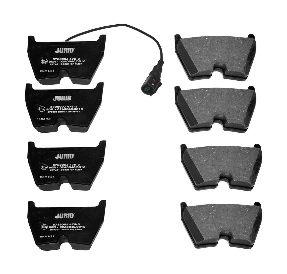 JURID 573809J Brake pad set, disc brake