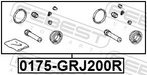 Repair Kit, brake caliper-1