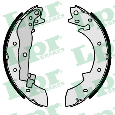 LPR 07350 Brake shoe set