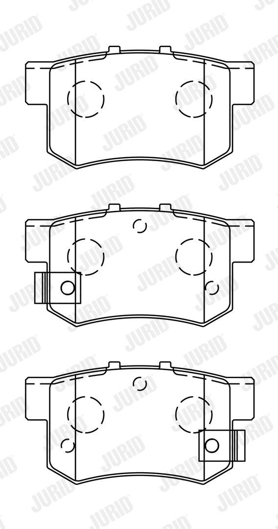 Brake Pad Set, disc brake-5