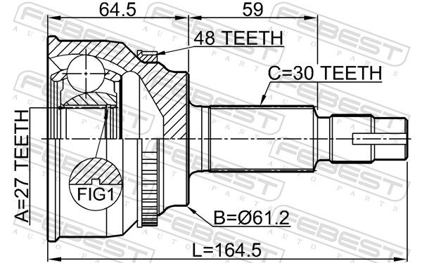 Joint Kit, drive shaft-1