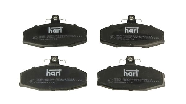HART 226 058 Brake pad set, disc brake