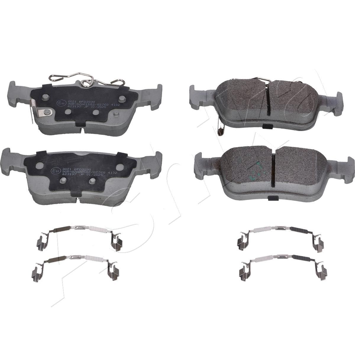 ASHIKA 50-00-0021 Stabdžių trinkelių rinkinys, diskinis stabdys