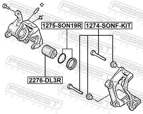 Piston, brake caliper-1