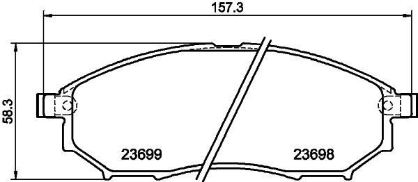 Brake Pad Set, disc brake-3