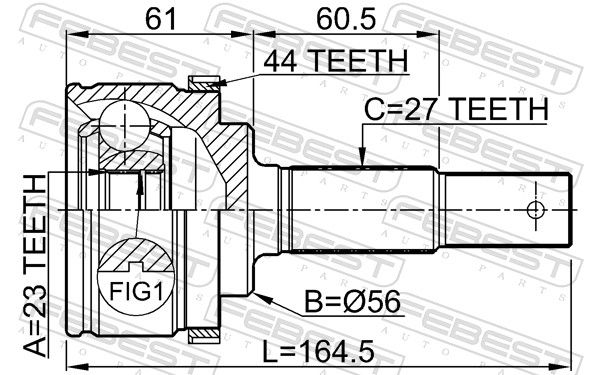 Joint Kit, drive shaft-1