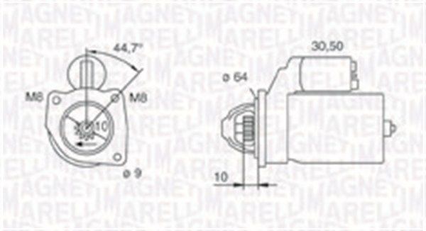 MAGNETI MARELLI 063720371010 Starter