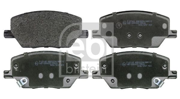 FEBI BILSTEIN 116381 Brake pad set, disc brake