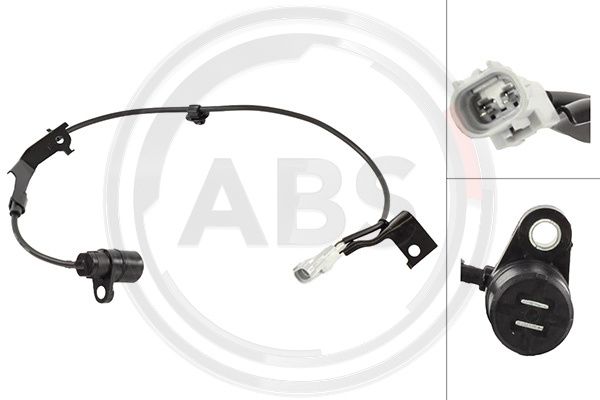 A.B.S. 31761 Sensor, wheel speed