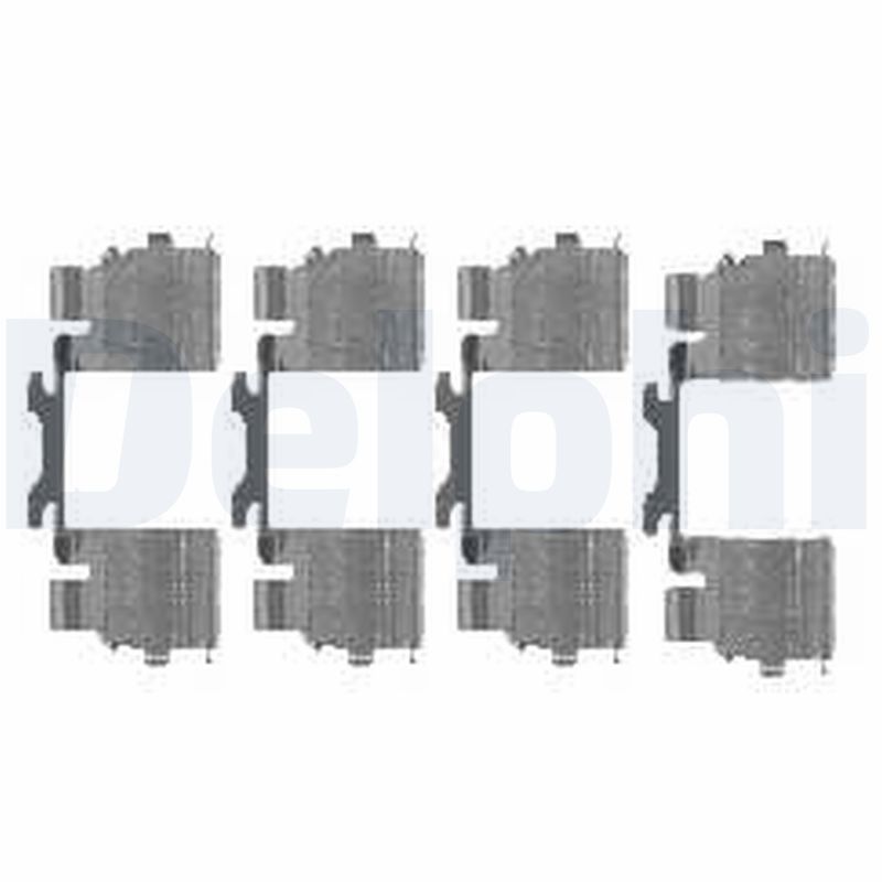 DELPHI LX0476 Accessory kit, disc brake pad