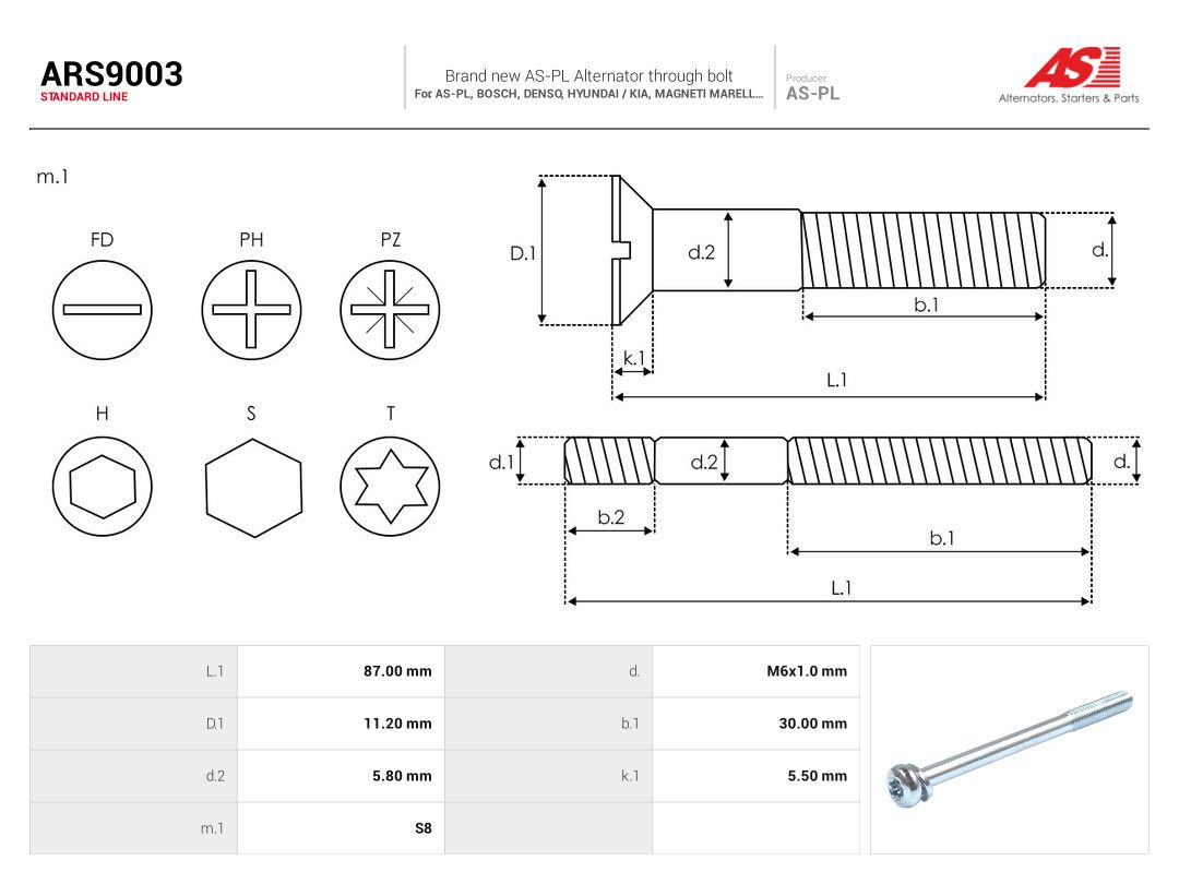 Repair Set, alternator-1