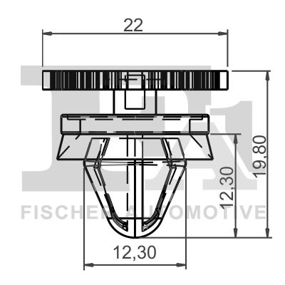 Clip, trim/protection strip-1