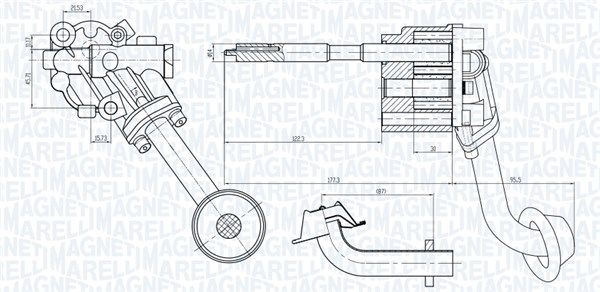MAGNETI MARELLI 351516000023 Oil pump