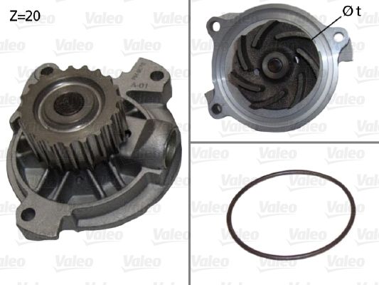 VALEO 506920 Water pump, engine cooling