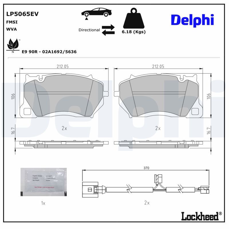 Brake Pad Set, disc brake-3