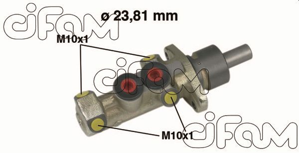 CIFAM 202-299 Brake master cylinder