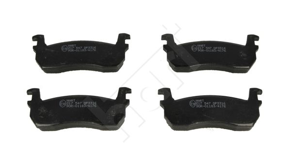 HART 217 547 Stabdžių trinkelių rinkinys, diskinis stabdys