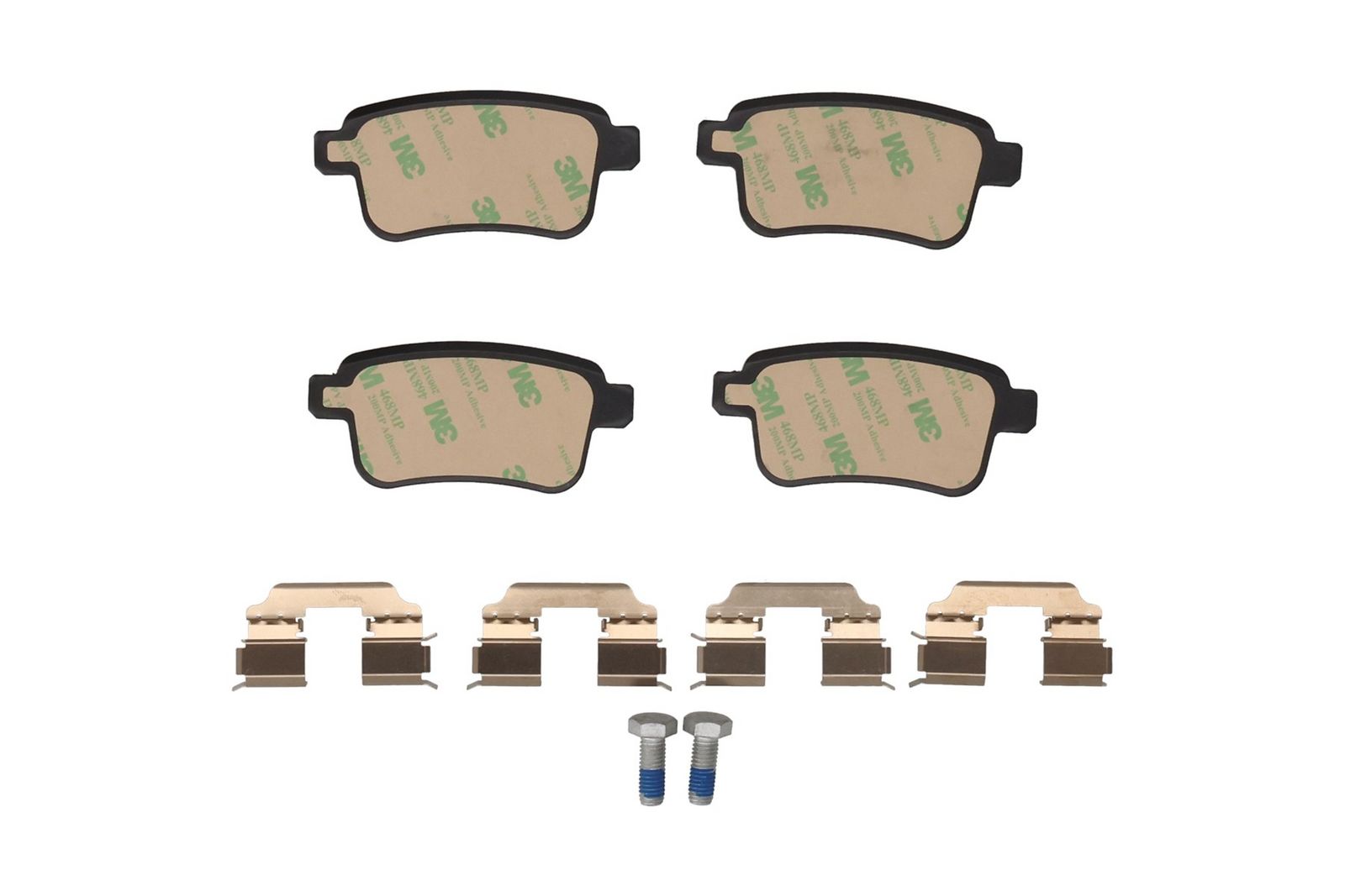 KAMOKA JQ101136 Brake pad set, disc brake