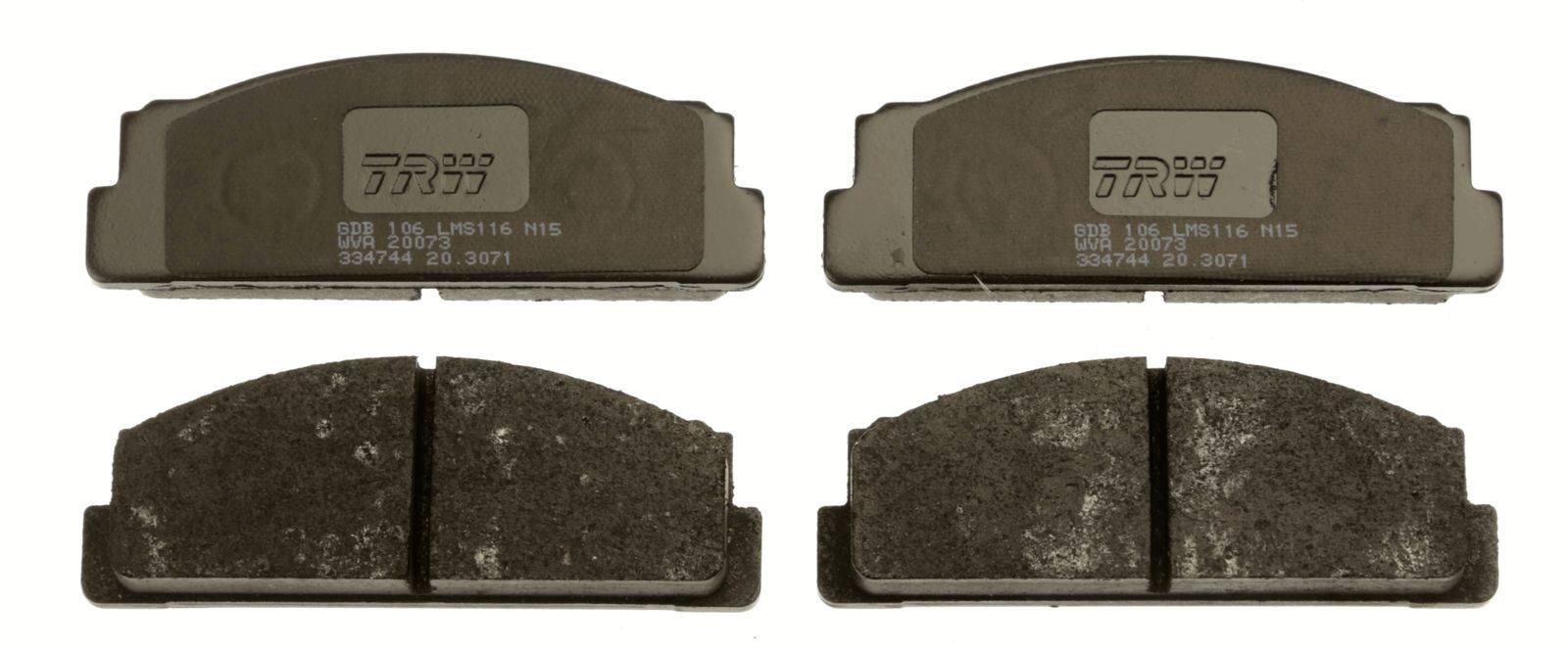 stabdžių trinkelių rinkinys, diskinis stabdys-3