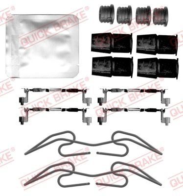 QUICK BRAKE 109-0133 Accessory kit, disc brake pad