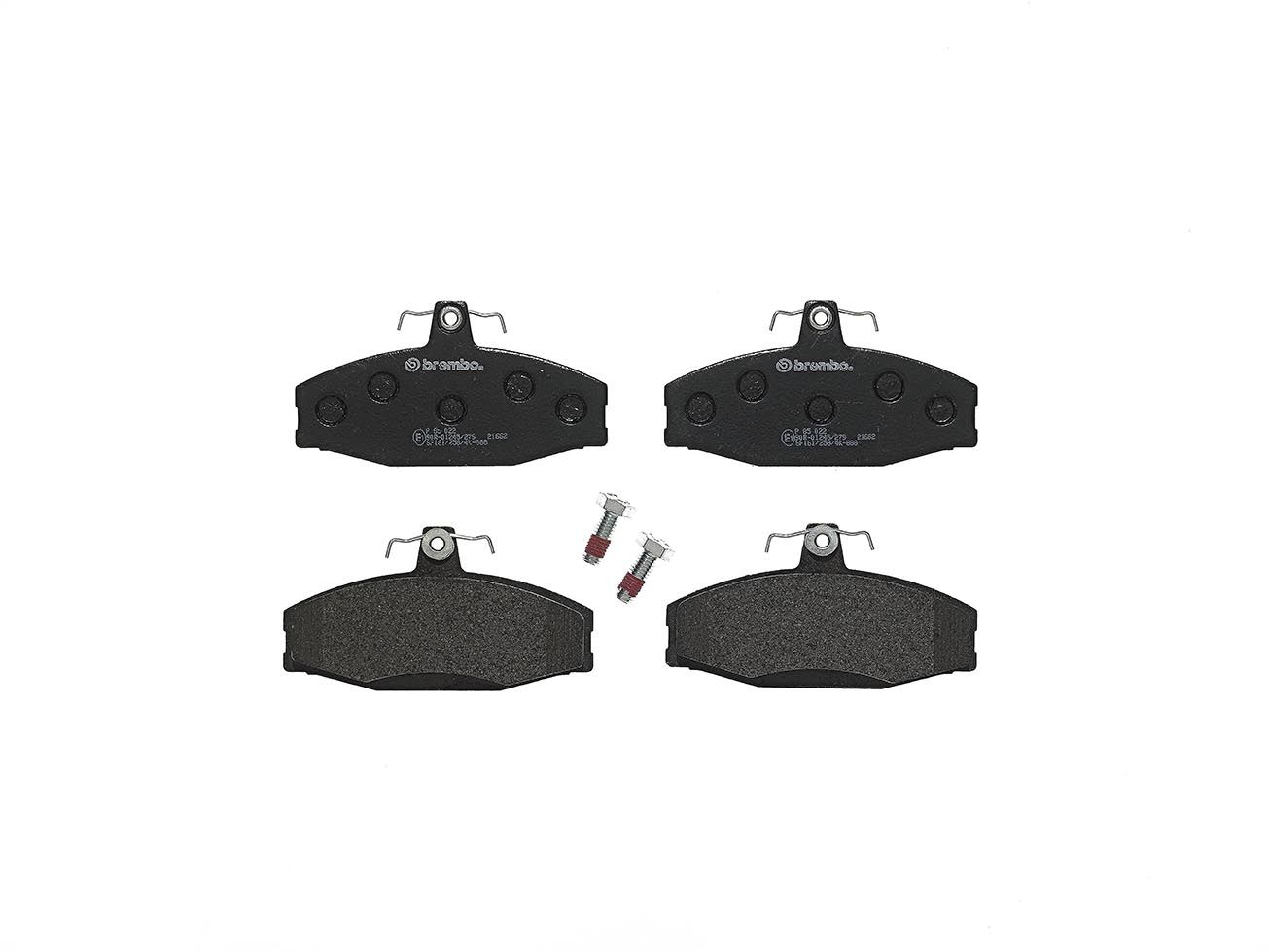 BREMBO P 85 022 Brake pad set, disc brake