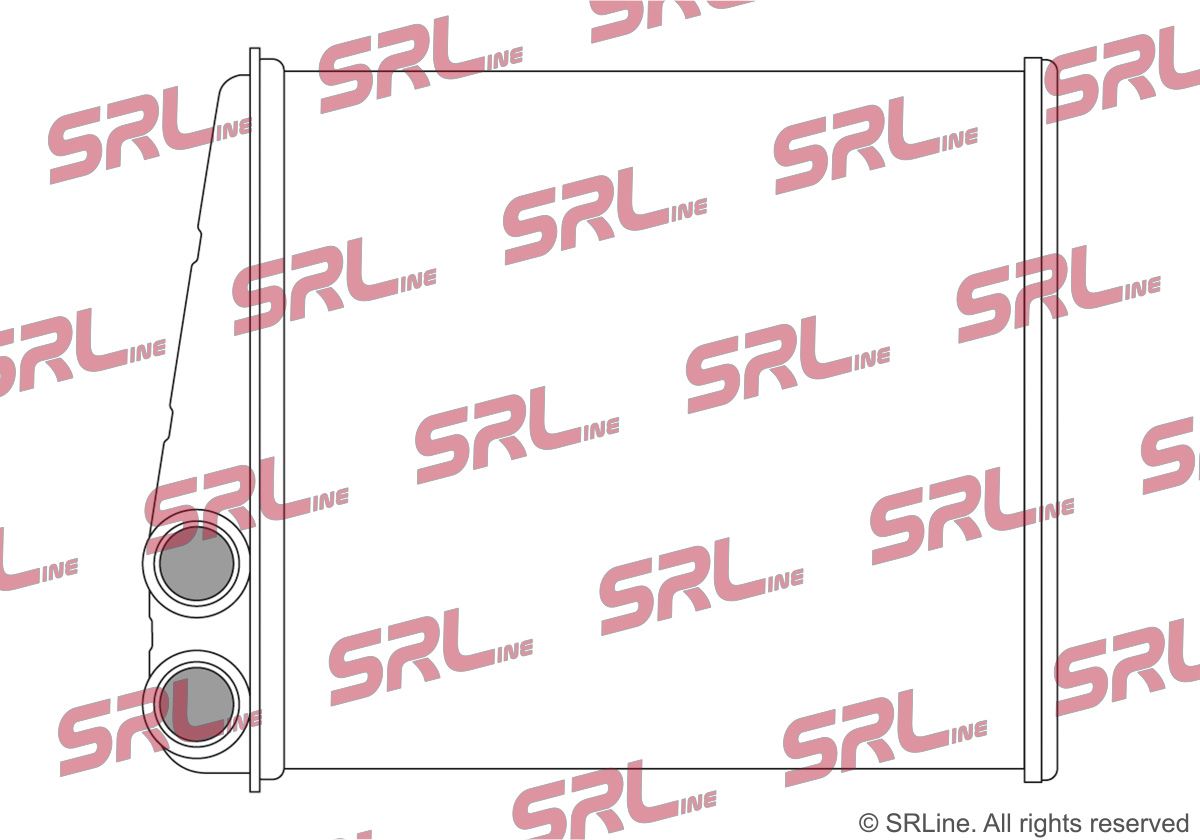 SRLINE 1331N8-1 Heat exchanger, interior heating