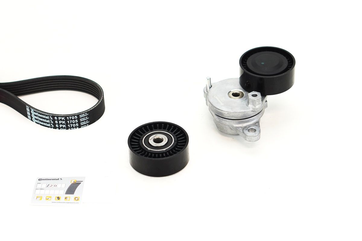 CONTINENTAL CTAM 6PK1705K1 V-ribbed belt set