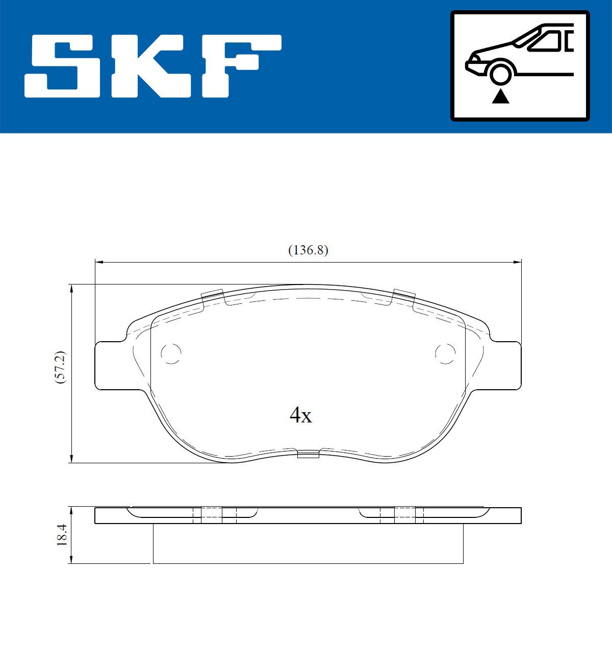 Brake Pad Set, disc brake-5