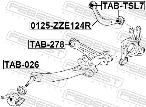Control/Trailing Arm, wheel suspension-1
