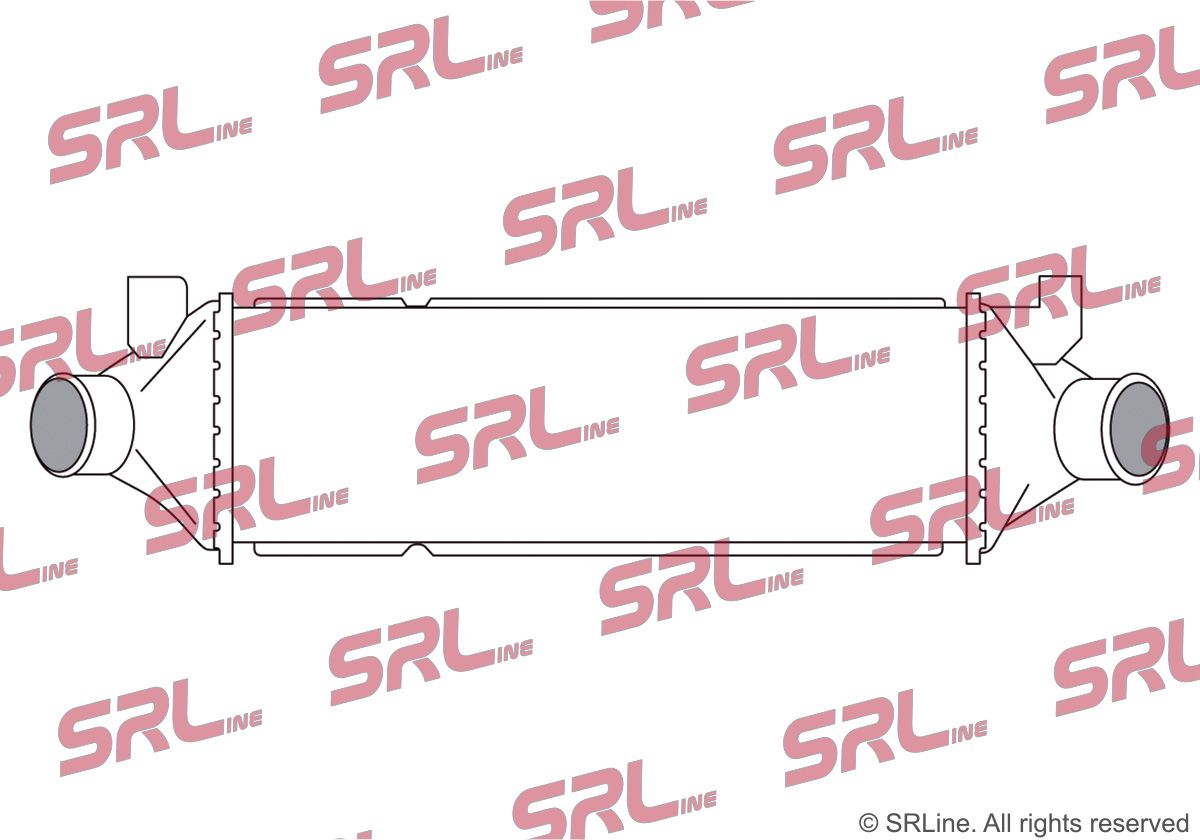 SRLINE 3247J8-1 Charge air cooler
