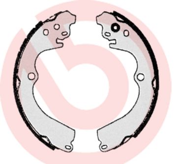 BREMBO S 78 505 Brake shoe set