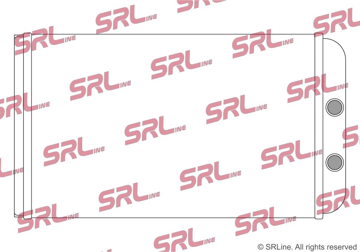 SRLINE 5702N8-2 Heat exchanger, interior heating