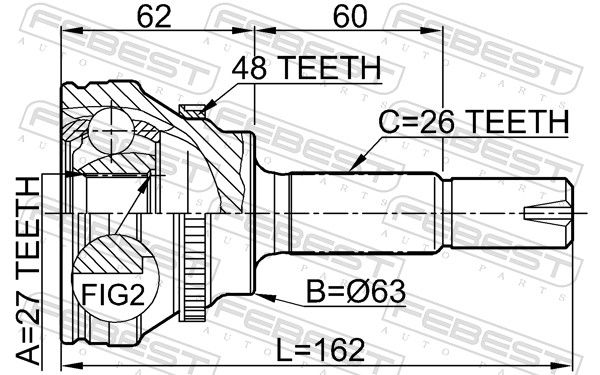 Joint Kit, drive shaft-1