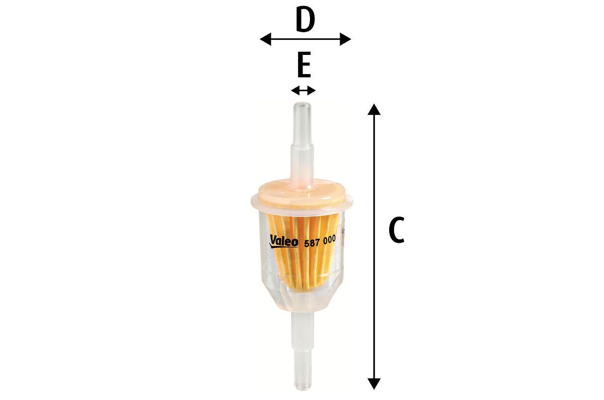 VALEO 587000 Kuro filtras
