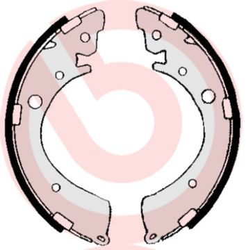 BREMBO S 28 506 Stabdžių trinkelių komplektas